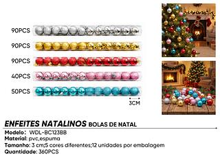 kit bolas de natal
