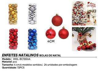 bolas de natal