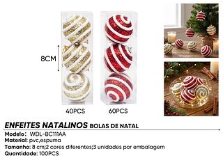 bolas de natal